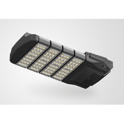 LED uliční svítidlo, lampa, modulární, 120W (4 x 30W), neutrální bílá