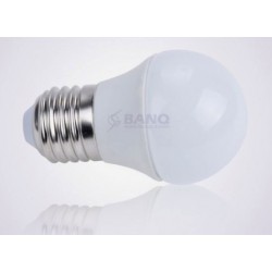 LED svítivka, E27, 4.5W, teplá bílá, mléčná